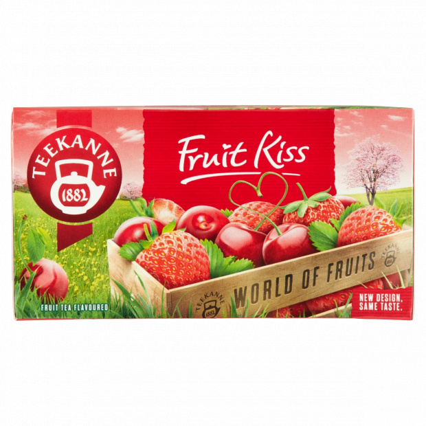 Teekanne World of Fruits cseresznye- és eperízesítésű gyümölcstea keverék 20 filter 50 g