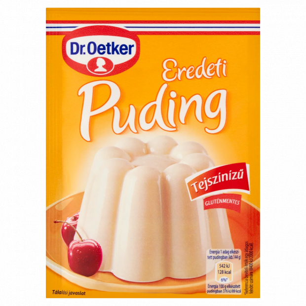 Dr. Oetker Eredeti Puding tejszínízű pudingpor 40 g