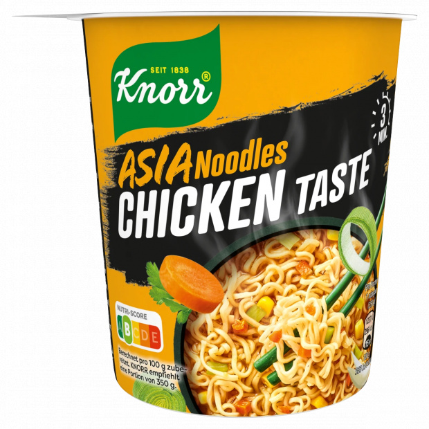 Knorr Asia Noodles ázsiai típusú tésztaleves csirkehús ízesítéssel 65 g