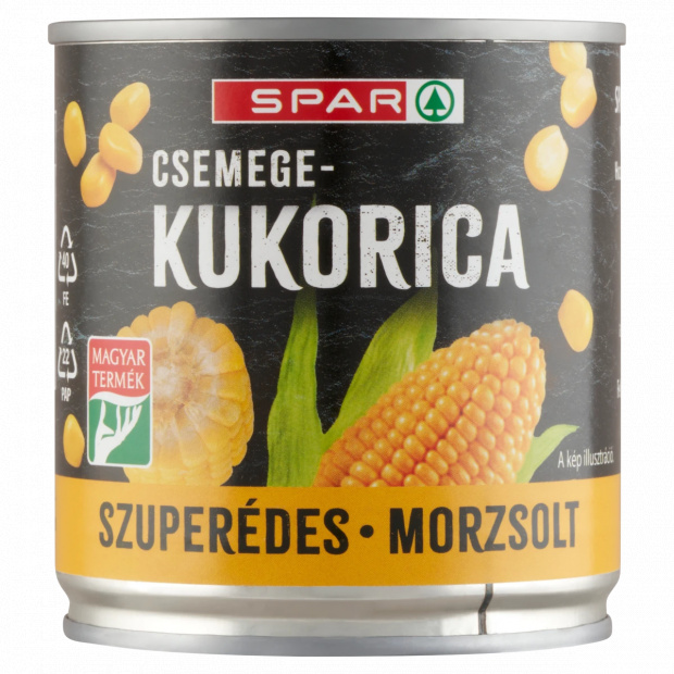 SPAR morzsolt szuperédes csemegekukorica 165 g SPAR morzsolt szuperédes csemegekukorica 165 g