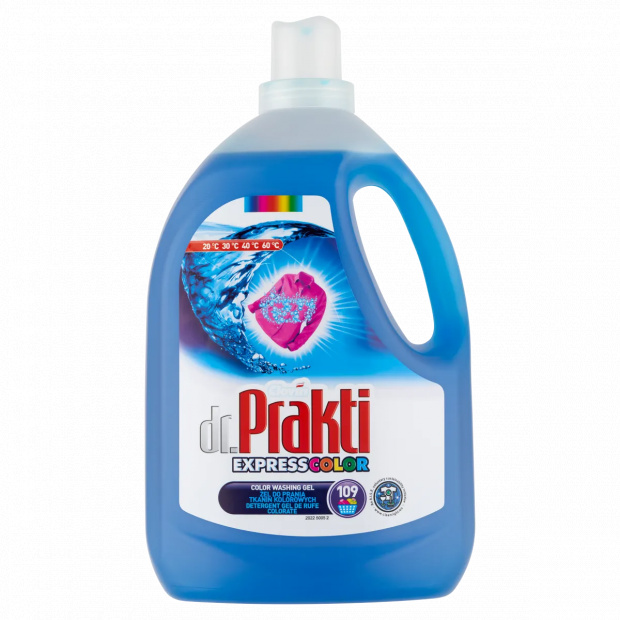 Dr. Prakti Express Color mosógél 109 mosás 3,27 l