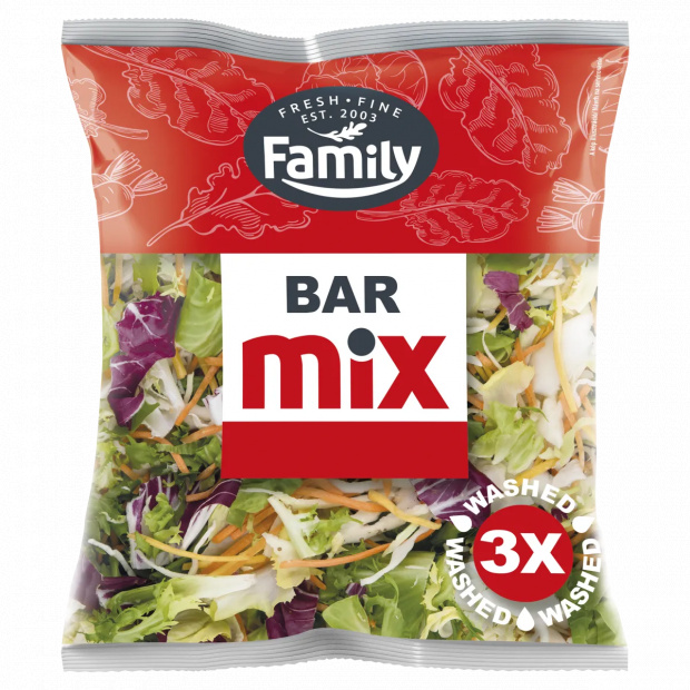 Family Bar Mix friss salátakeverék 120 g