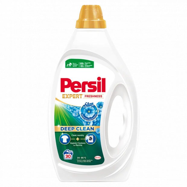 Persil Expert Freshness Silan folyékony mosószer fehér és világos ruhákhoz 30 mosás 1,35 l