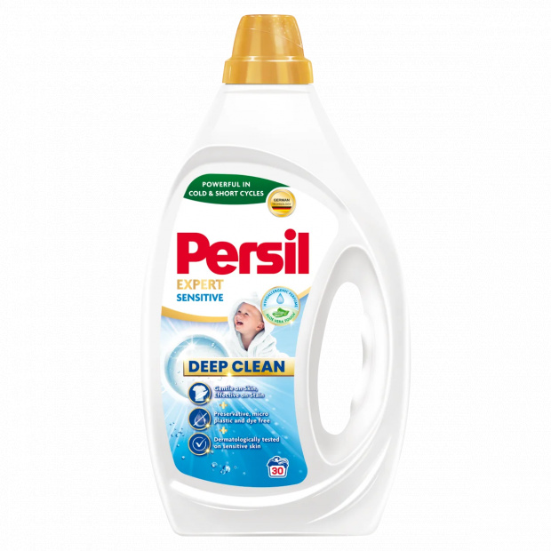 Persil Expert Sensitive folyékony mosószer fehér és világos ruhákhoz 30 mosás 1,35 l Persil Expert Sensitive folyékony mosószer fehér és világos ruhákhoz 30 mosás 1,35 l