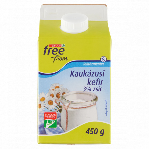 SPAR free from laktózmentes kaukázusi kefir 450 g