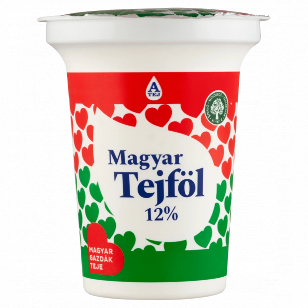 Magyar Tejföl 12%-os félzsíros tejföl 330 g Magyar Tejföl 12%-os félzsíros tejföl 330 g