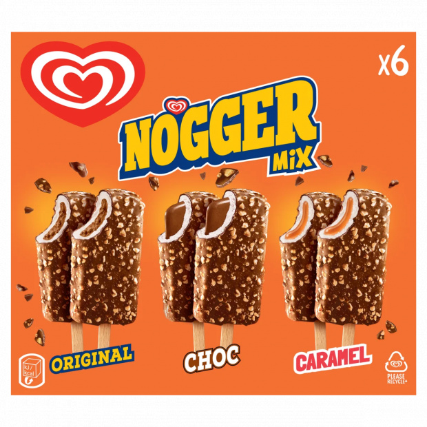 Nogger Mix jégkrém 6 db 548 ml