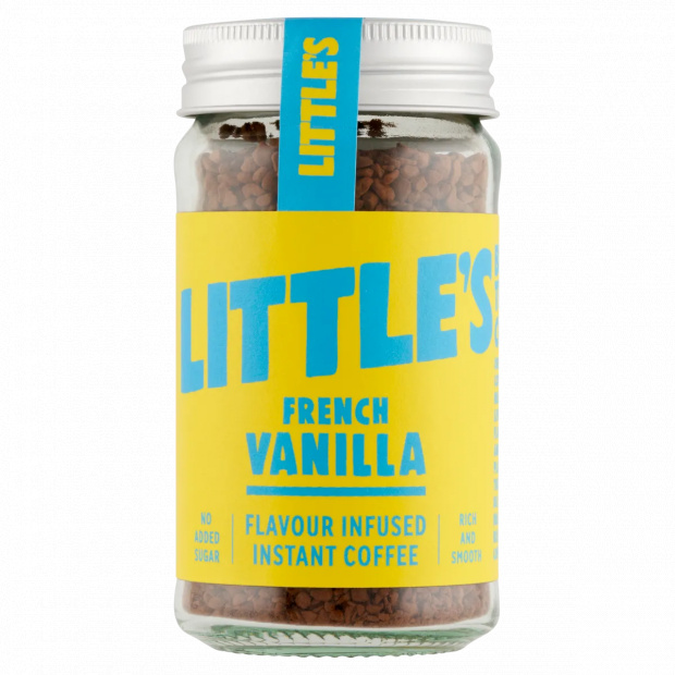 Little's vanília ízesítésű instant kávé 50 g