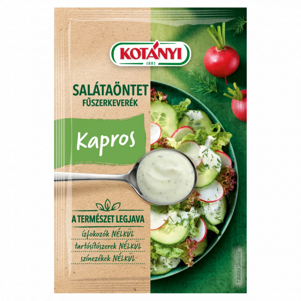 Kotányi kapros-joghurtos salátaöntet fűszerkeverék 13 g