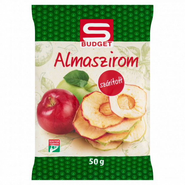 S-Budget szárított almaszirom 50 g