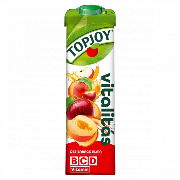 Topjoy Vitalitás őszibarack-alma ital 1 l