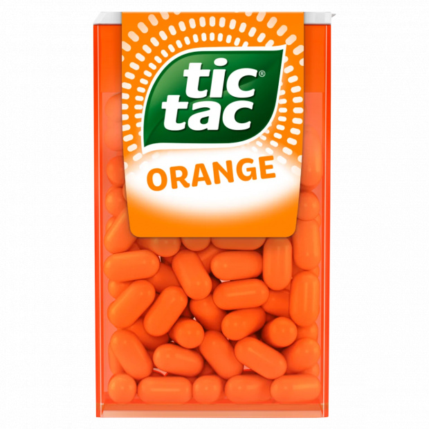 Tic Tac Orange narancsízű cukordrazsé 54 g