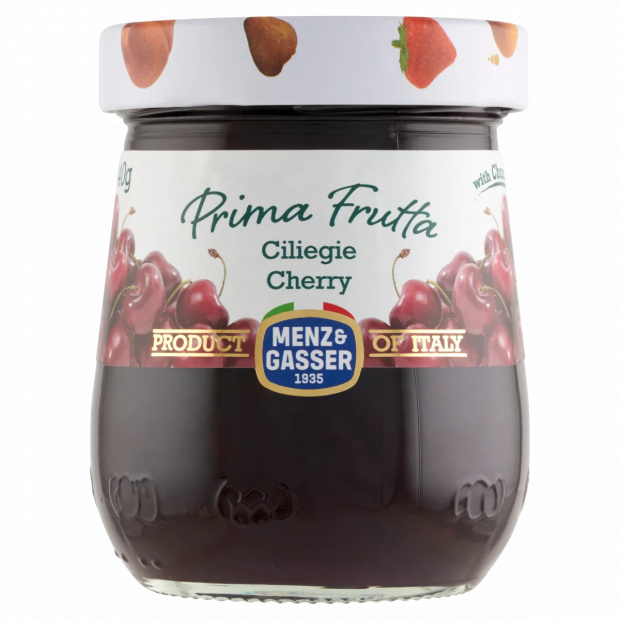 Menz & Gasser Prima Frutta cseresznyelekvár 340 g