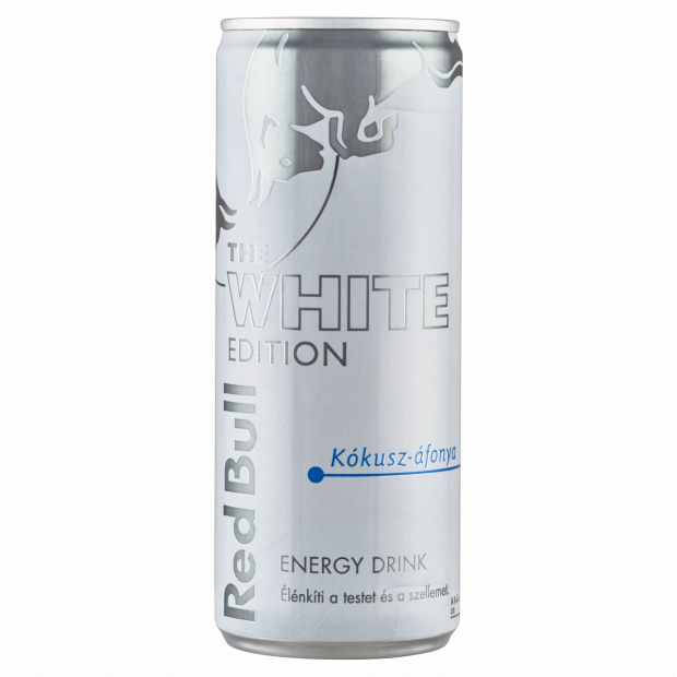 Red Bull The White Edition energiaital kókusz és áfonya ízesítéssel 250 ml Red Bull The White Edition energiaital kókusz és áfonya ízesítéssel 250 ml
