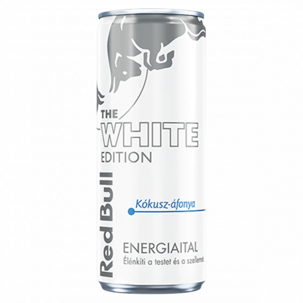 Red Bull The White Edition energiaital kókusz és áfonya ízesítéssel 250 ml Red Bull The White Edition energiaital kókusz és áfonya ízesítéssel 250 ml