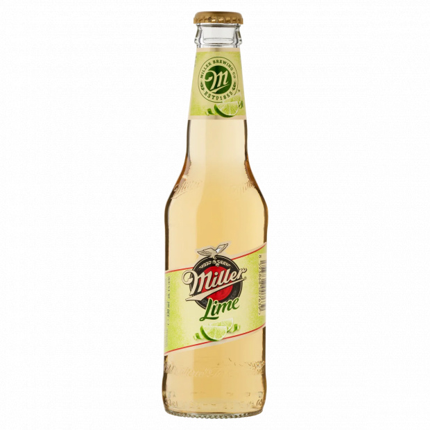 Miller Lime világos sör és szénsavas limeízű ital keveréke 4% 330 ml 