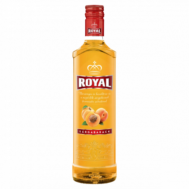Royal sárgabarack likőr 26% 0,5 l