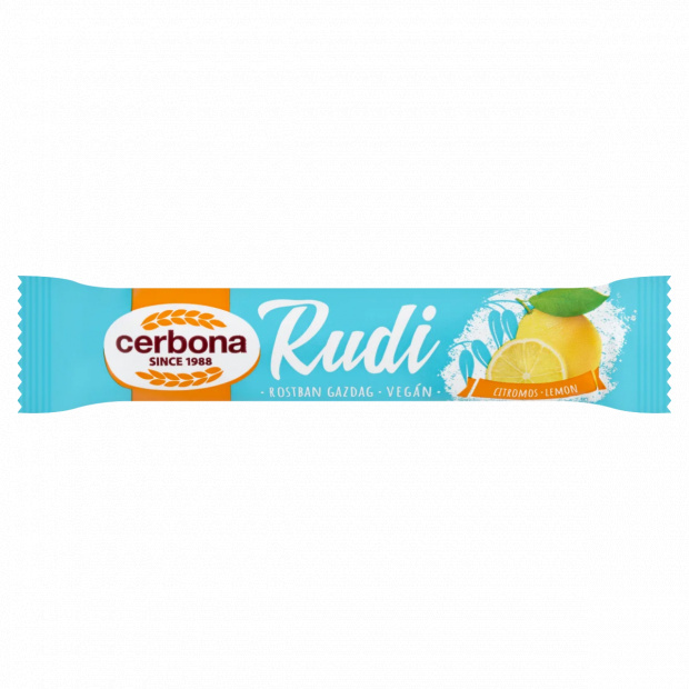 Cerbona Rudi zabrúd citromos töltelékkel, kakaós bevonattal 30 g