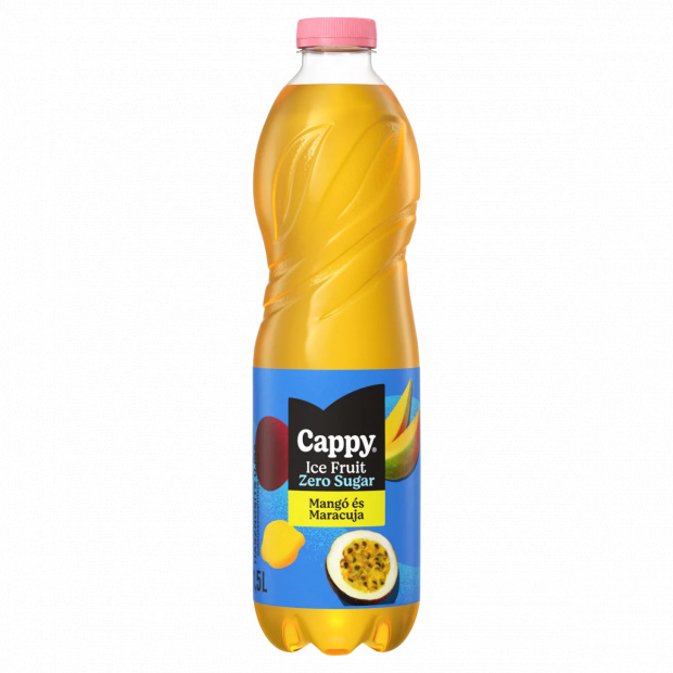 Cappy Ice Fruit Zero Sugar szénsavmentes mangó-maracuja ízű ital, édesítőszerekkel 1,5 l Cappy Ice Fruit Zero Sugar szénsavmentes mangó-maracuja ízű ital, édesítőszerekkel 1,5 l