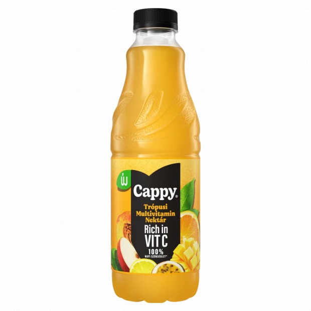 Cappy Tropical Multivitamin vegyes gyümölcsnektár trópusi ízzel és hozzáadott vitaminokkal 1 l
