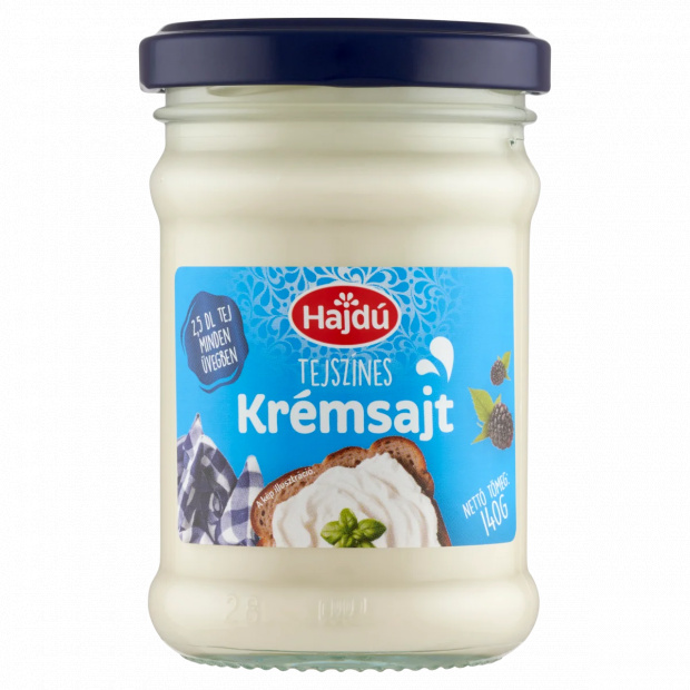 Hajdú tejszínes krémsajt 140 g