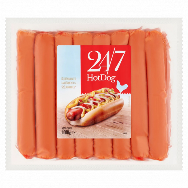 24/7 Hot Dog 1000 g