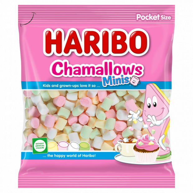 Haribo Chamallows Minis habcukorka 90 g