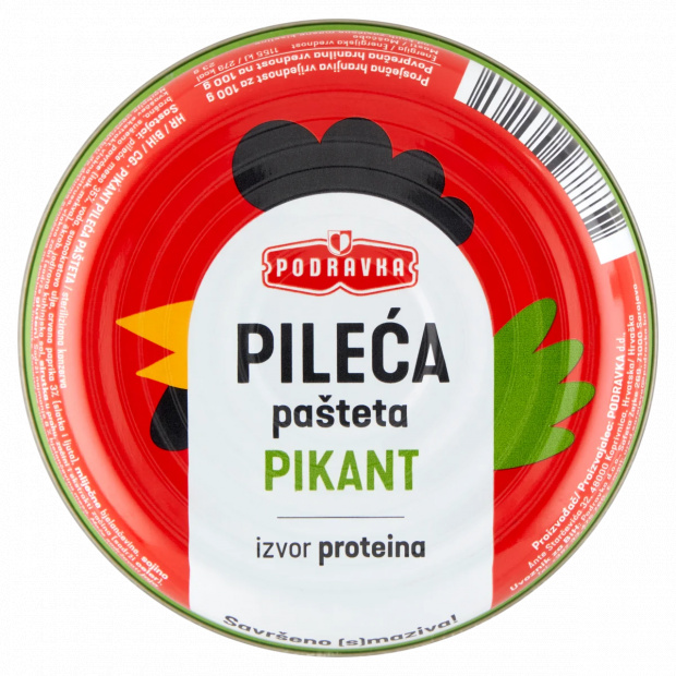 Podravka pikáns csirkepástétom 95 g