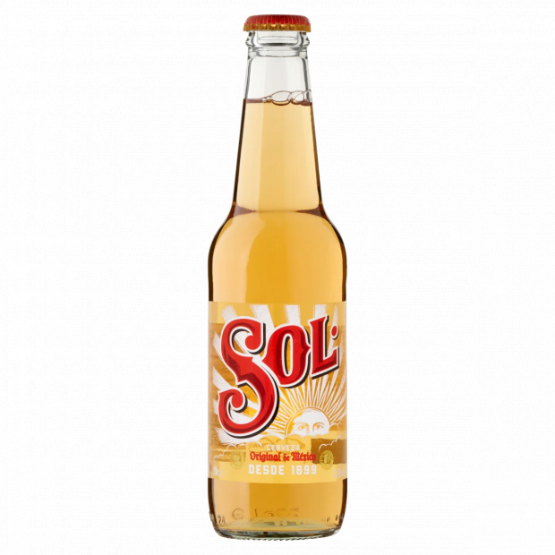 Sol világos sör 4,2% 330 ml Sol világos sör 4,2% 330 ml