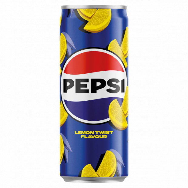 Pepsi Lemon Twist Flavour colaízű szénsavas üdítőital citrom ízesítéssel 330 ml
