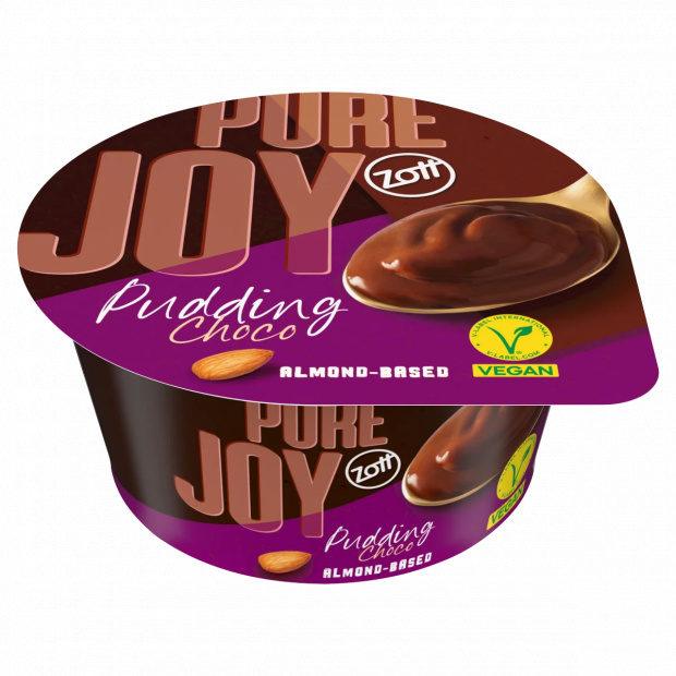 Zott Pure Joy mandula alapú csokoládés puding 140 g 