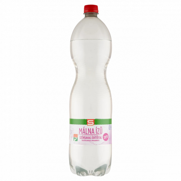 S-Budget energiamentes málna ízű szénsavas üdítőital édesítőszerekkel 1,5 l S-Budget energiamentes málna ízű szénsavas üdítőital édesítőszerekkel 1,5 l