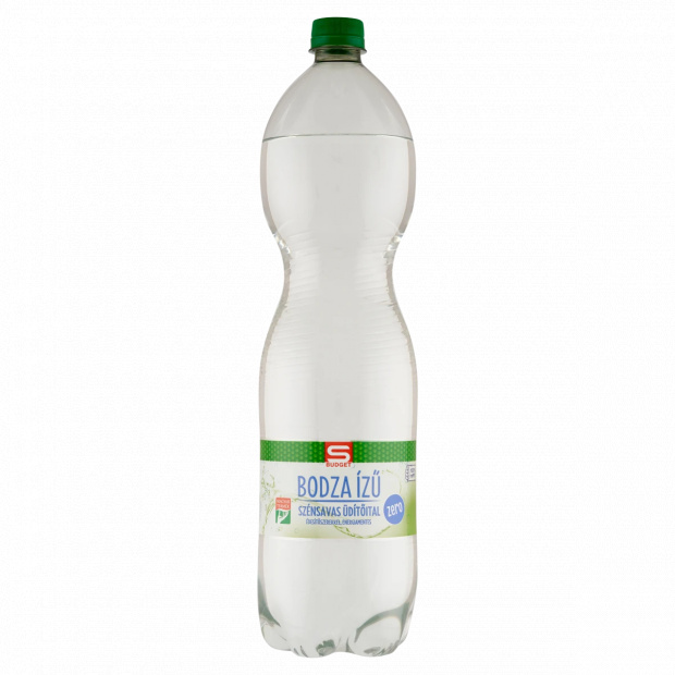 S-Budget energiamentes bodza ízű szénsavas üdítőital édesítőszerekkel 1,5 l S-Budget energiamentes bodza ízű szénsavas üdítőital édesítőszerekkel 1,5 l