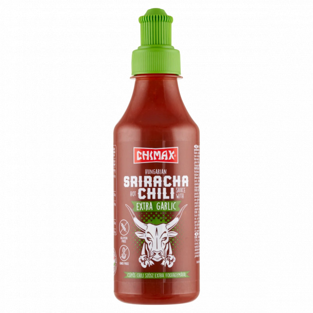 Chimax Sriracha csípős chiliszósz extra fokhagymával 250 ml