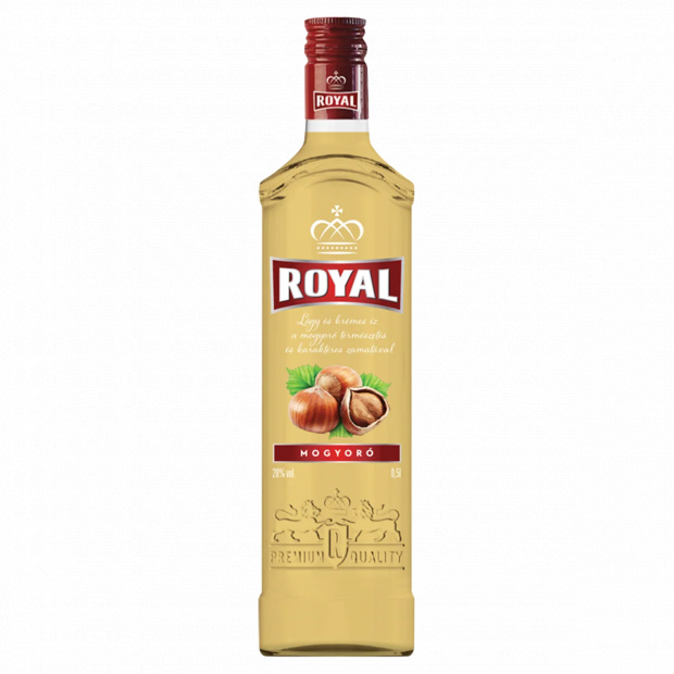 Royal mogyoró likőr 28% 0,5 l Royal mogyoró likőr 28% 0,5 l