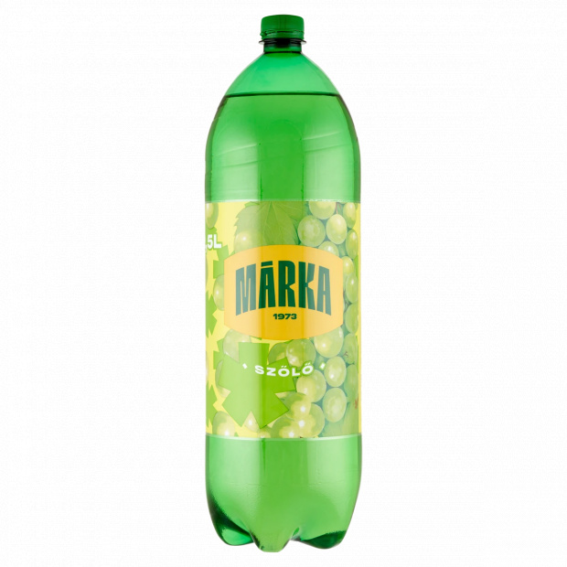 Márka szőlő szénsavas üdítőital cukorral és édesítőszerekkel 2,5 l Márka szőlő szénsavas üdítőital cukorral és édesítőszerekkel 2,5 l