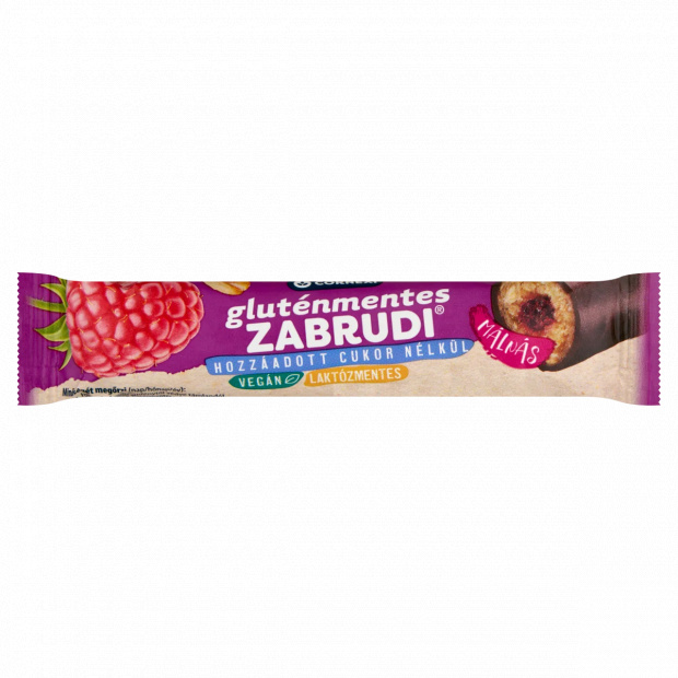 Cornexi gluténmentes málnás zabrudi édesítőszerrel, hozzáadott cukor nélkül 30 g Cornexi gluténmentes málnás zabrudi édesítőszerrel, hozzáadott cukor nélkül 30 g