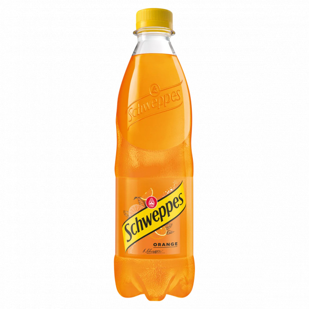 Schweppes narancsízű szénsavas üdítőital cukorral és édesítőszerekkel 0,5 l