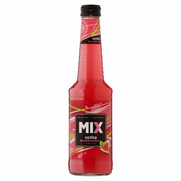 Mix szénsavas alkoholos koktél mix vodka & görögdinnye ízesítéssel 4% 0,33 l