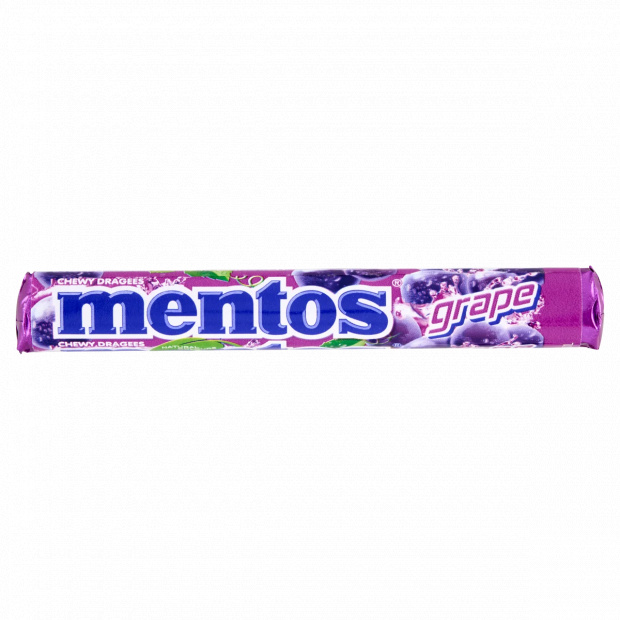 Mentos szőlő ízű cukordrazsé 37,5 g