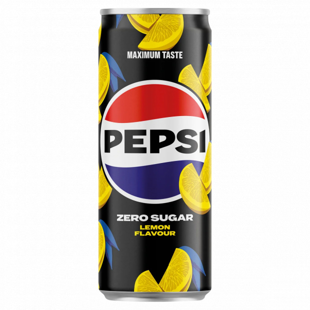 Pepsi Zero colaízű energiamentes szénsavas üdítőital édesítőszerekkel citrom ízesítéssel 330 ml