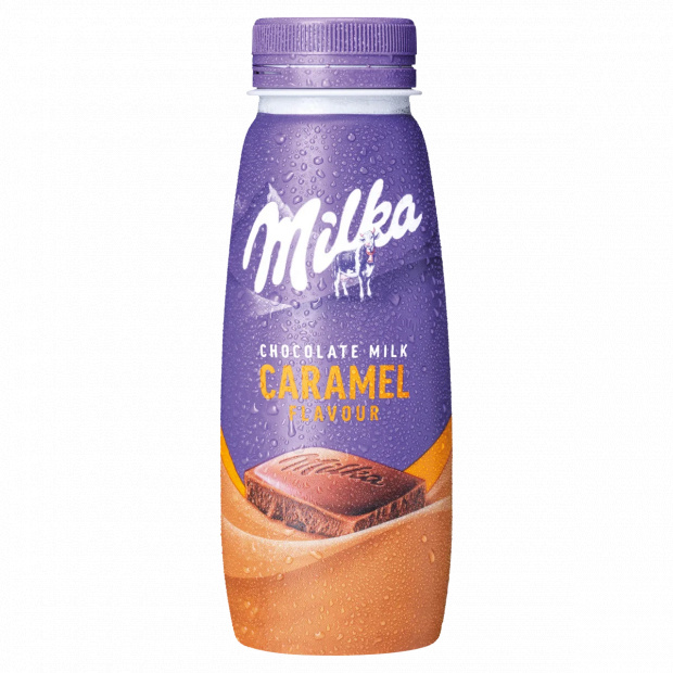 Milka UHT tejital Milka csokoládéval, zsírszegény kakaóporral és karamell ízesítéssel 250 ml