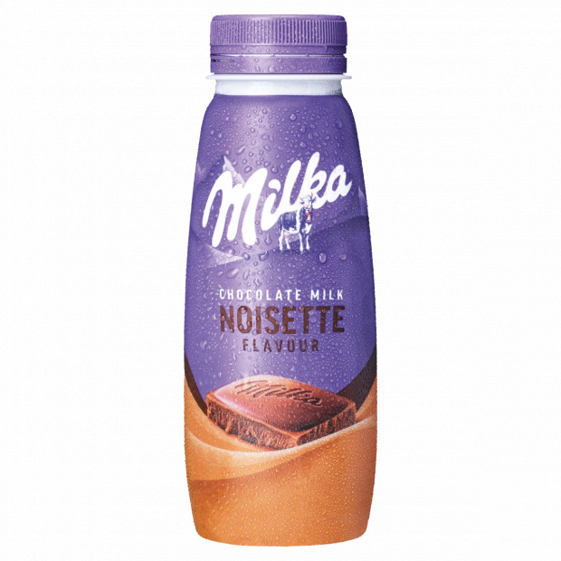 Milka UHT tejital Milka csokoládéval, zsírszegény kakaóporral és mogyoró ízesítéssel 250 ml