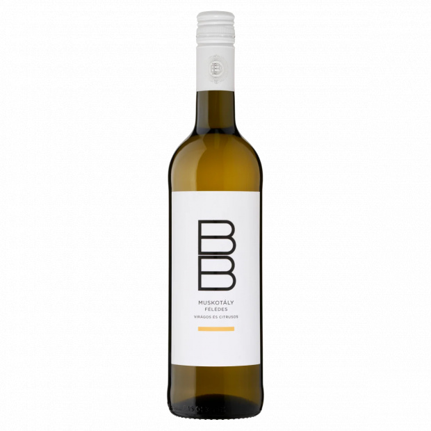 BB Dunántúli Muskotály félédes fehérbor 11% 0,75 l
