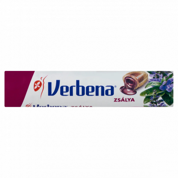 Verbena töltött keménycukorka zsályakivonattal, mézzel és C vitaminnal 32 g