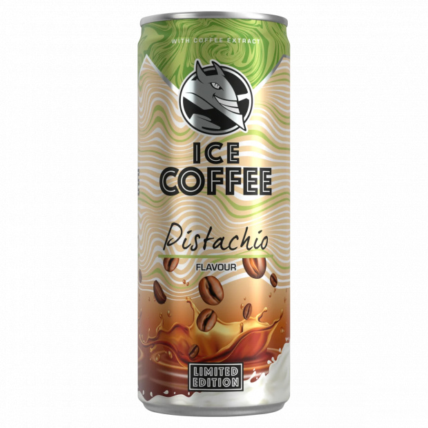 Ice Coffee pisztáciaízű, UHT, zsírszegény, homogénezett ital kávékivonattal 250 ml