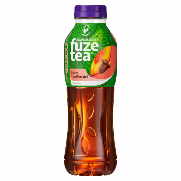 Fuze Tea szegfűszeg ízű szénsavmentes üdítőital fekete tea kivonattal és szilvával 500 ml