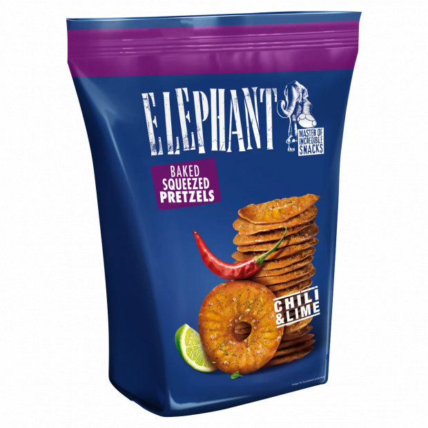 Elephant lapos perec chilis és lime ízesítéssel 70 g