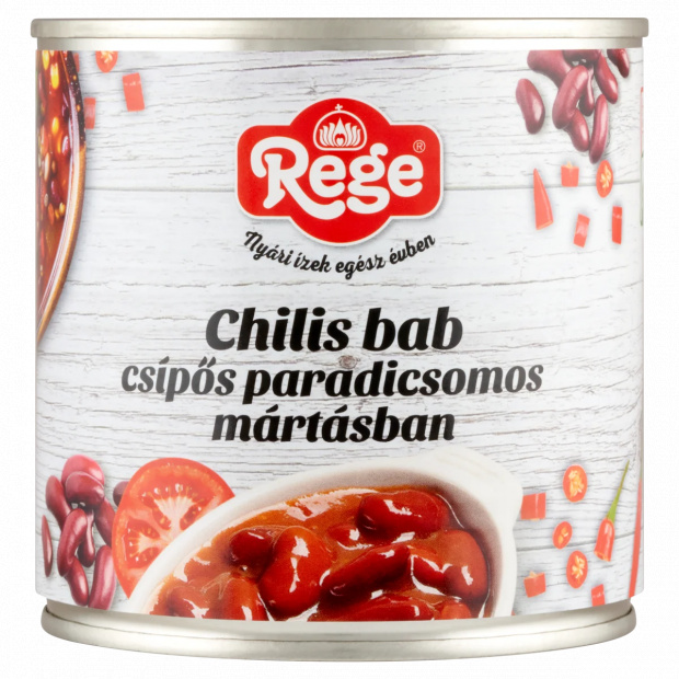 Rege chilis bab csípős paradicsomos mártásban 400 g
