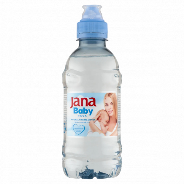 Jana Baby természetes szénsavmentes ásványvíz 330 ml